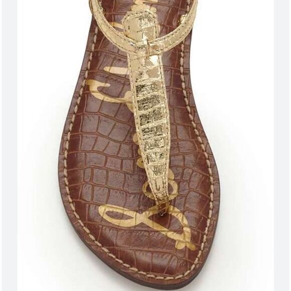 🆕🎉Sam Edelman Gigi Croc Thong Sandals - Picture 1 of 7